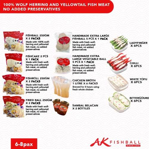 Steamboat Package (6-8 Pax)